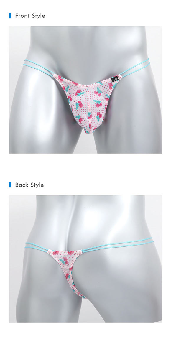 ティーエム コレクション ふんわりシフォン Wループ Tバック TM collection