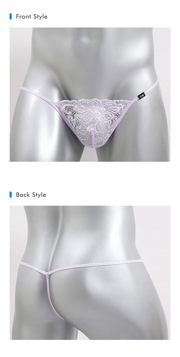 ティーエム コレクション Lace Elegant cut G-STRING TM collection