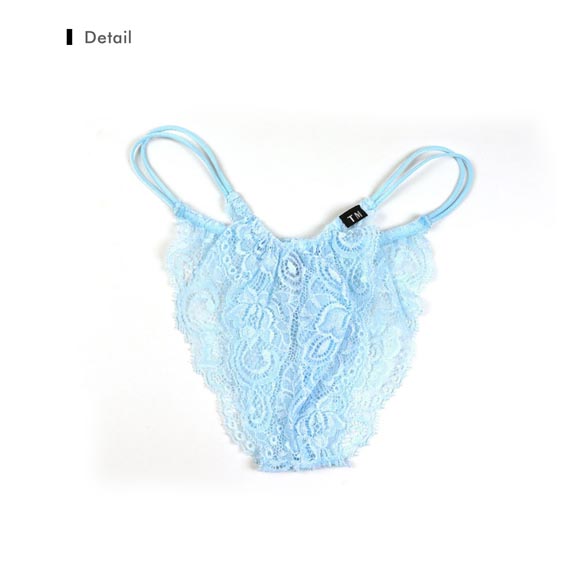 ティーエム コレクション Luxurious Lace side loop HB ハーフバック ビキニ TM collection メンズ 日本製