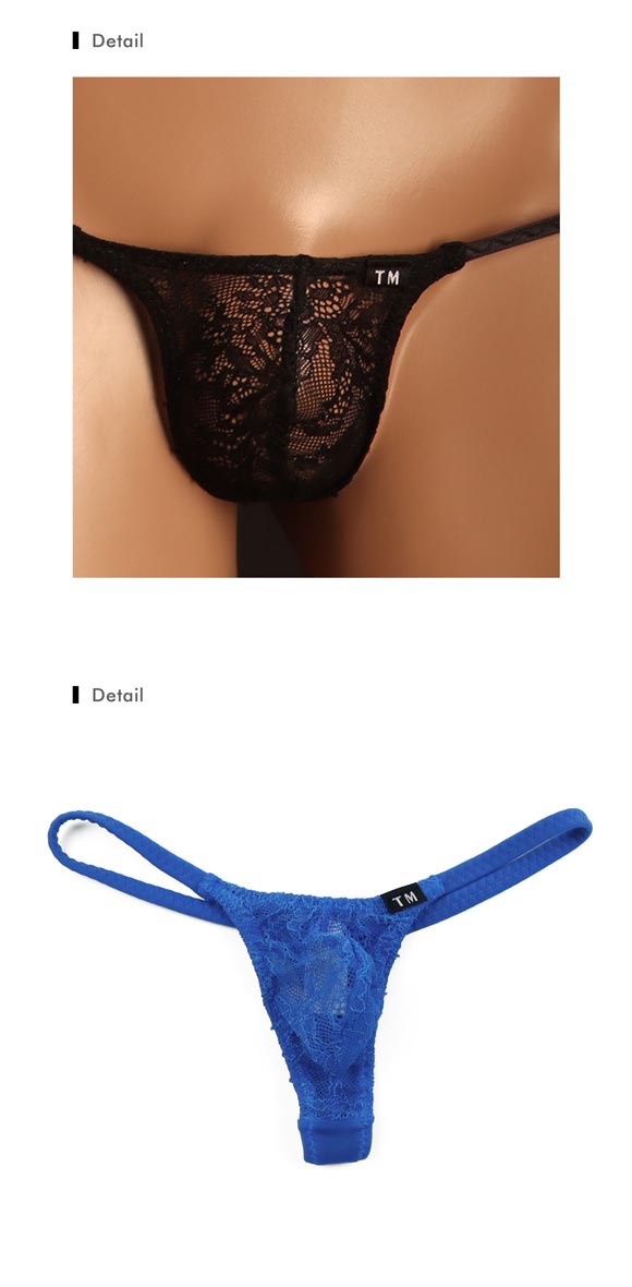 ティーエム コレクション ストレッチレース x NewT2M2 side string TB Tバック ビキニ メンズ TM collection