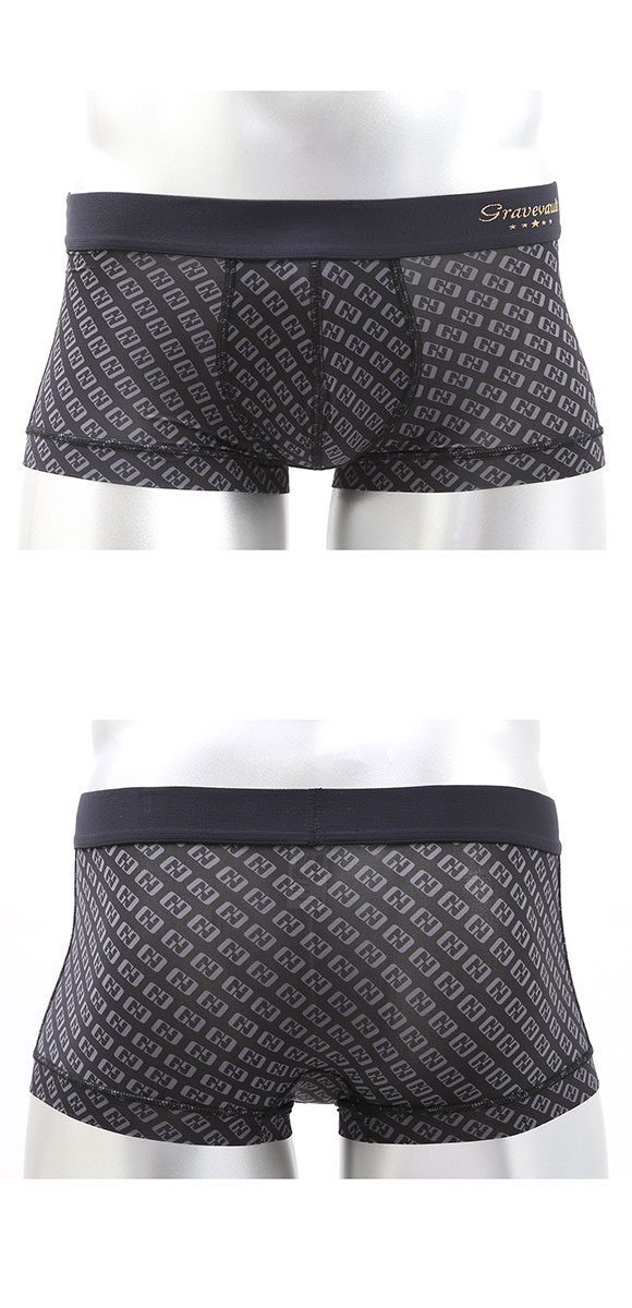グレイブボールト Gravevault Logotype ローライズボクサーパンツ SML