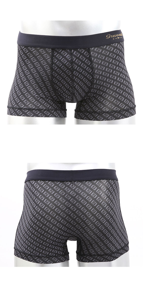 グレイブボールト Gravevault Logotype ショートボクサーパンツ SML