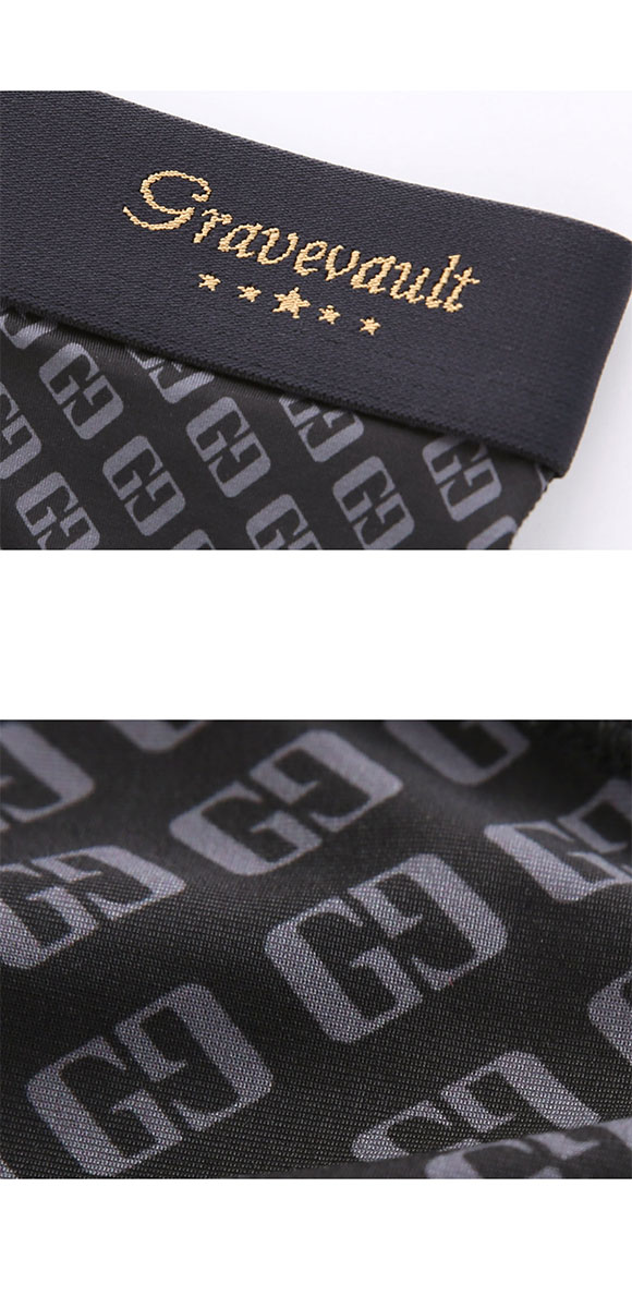 グレイブボールト Gravevault Logotype ショートボクサーパンツ SML