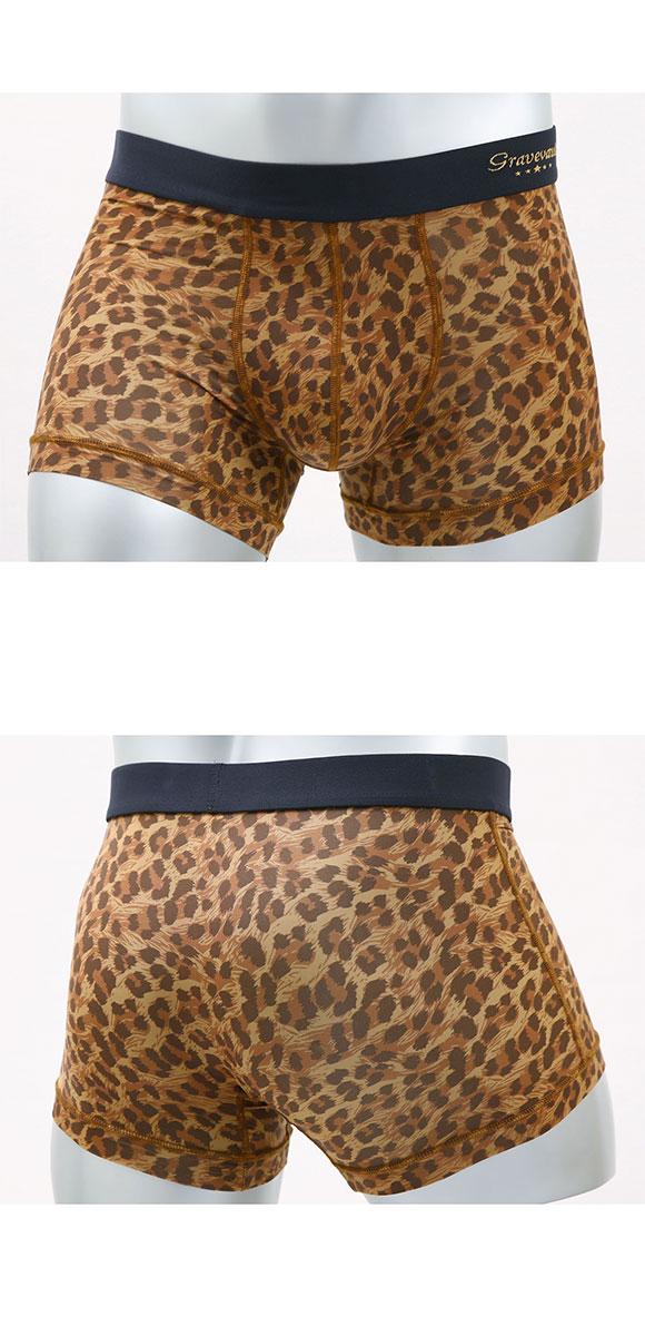 グレイブボールト Gravevault Panther ショートボクサーパンツ SML メンズ 前閉じ