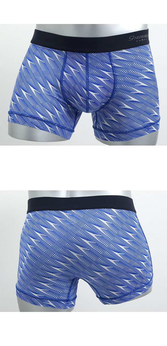 グレイブボールト Gravevault DOMINO ボクサーパンツ ショート メンズ 前とじ S M L