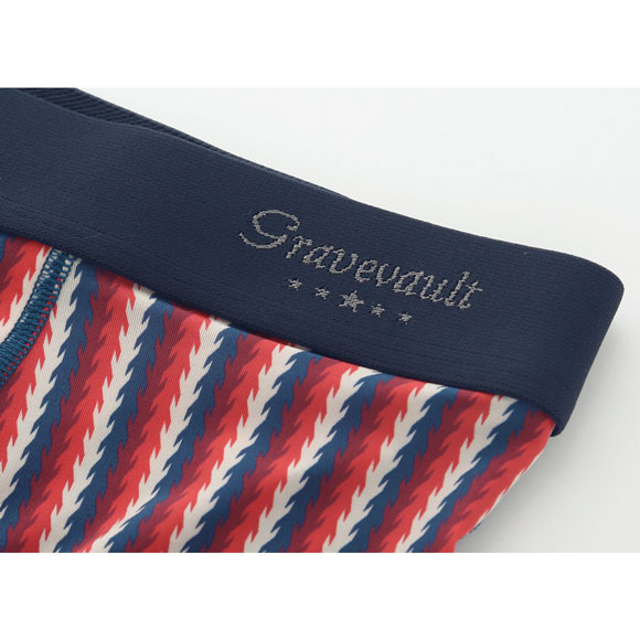 グレイブボールト Gravevault FOREST ローライズボクサーパンツ SML メンズ 前閉じ 日本製