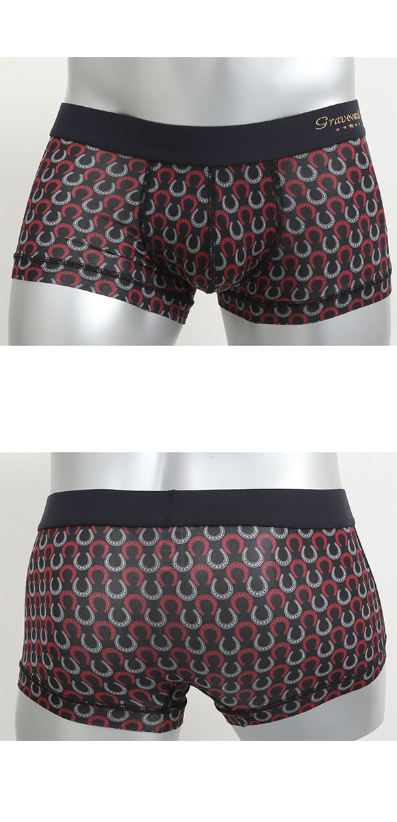 グレイブボールト Gravevault BATEI ローライズボクサーパンツ SML メンズ 前閉じ