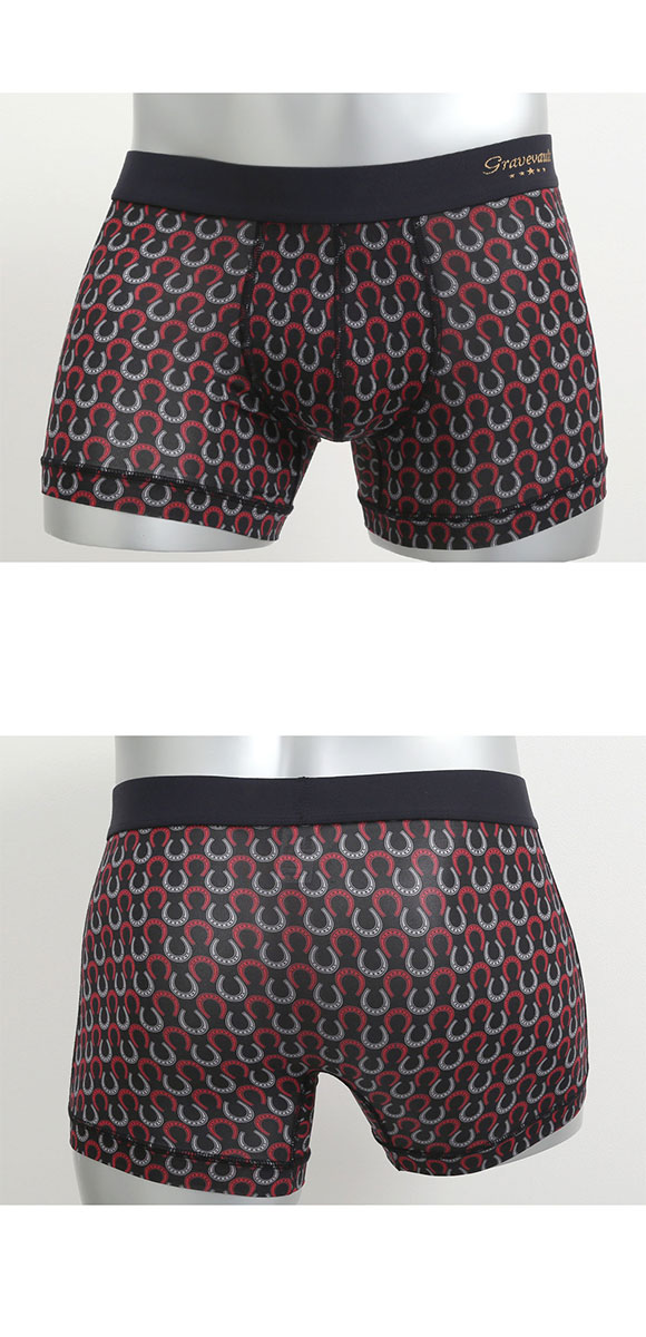 グレイブボールト Gravevault BATEI ショートボクサーパンツ SML メンズ 前閉じ
