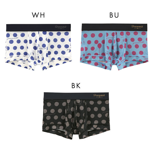 グレイブボールト Bubble gum ローライズ ボクサーパンツ SML メンズ 前閉じ 日本製 Gravevault 国産