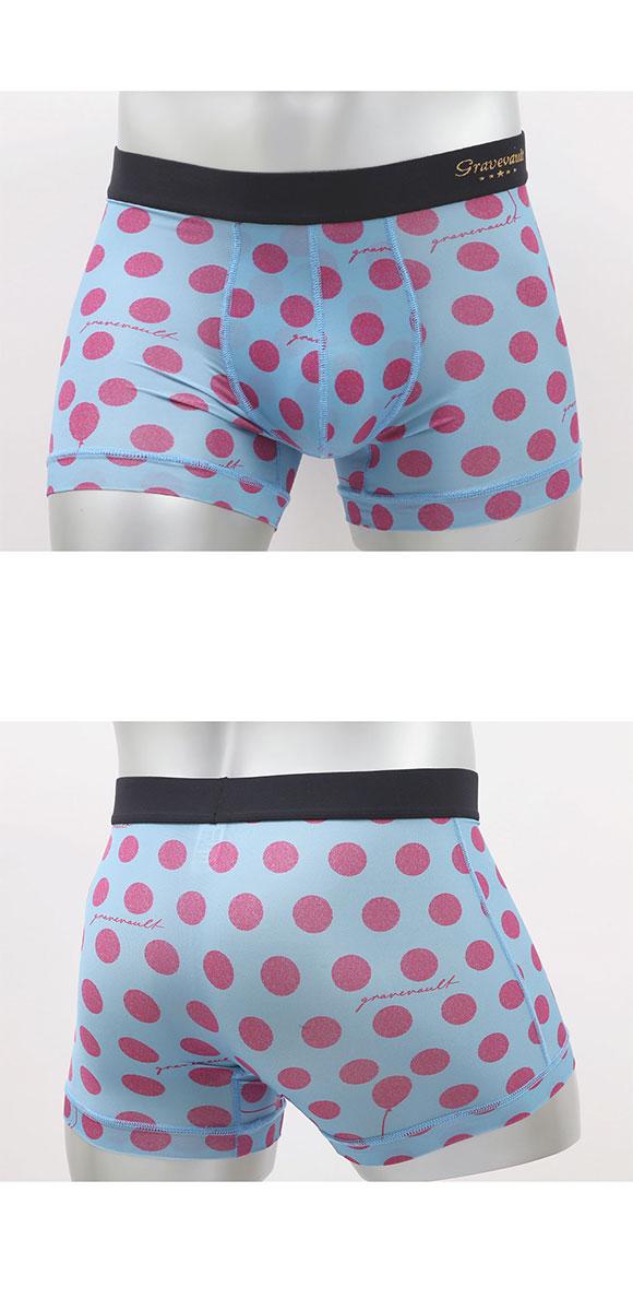 グレイブボールト Bubble gum ショート ボクサーパンツ XL メンズ 前閉じ 日本製 Gravevault 国産