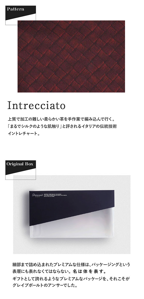 グレイブボールト INTRECCIATO ローライズ ボクサーパンツ SML メンズ 前閉じ 日本製 Gravevault 国産