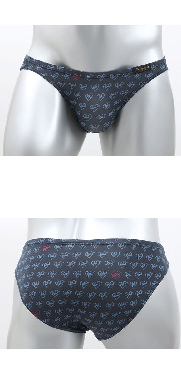 グレイブボールト LOVE ビキニ ブリーフ フルバック ML メンズ 前閉じ 日本製 Gravevault 国産