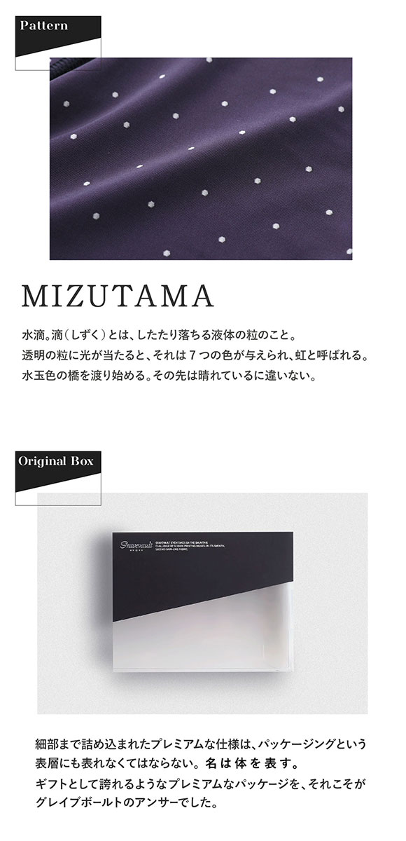 グレイブボールト mizutama ビキニ ブリーフ フルバック ML メンズ 前閉じ 日本製 Gravevault 国産