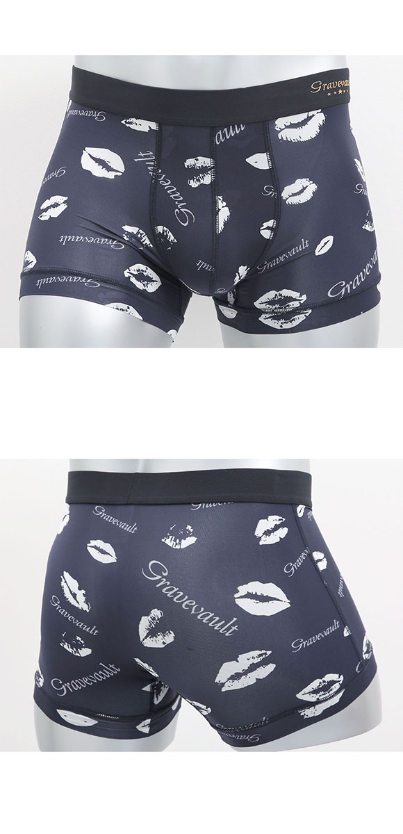 グレイブボールト Kiss ショート ボクサーパンツ XL XXL 大きいサイズ