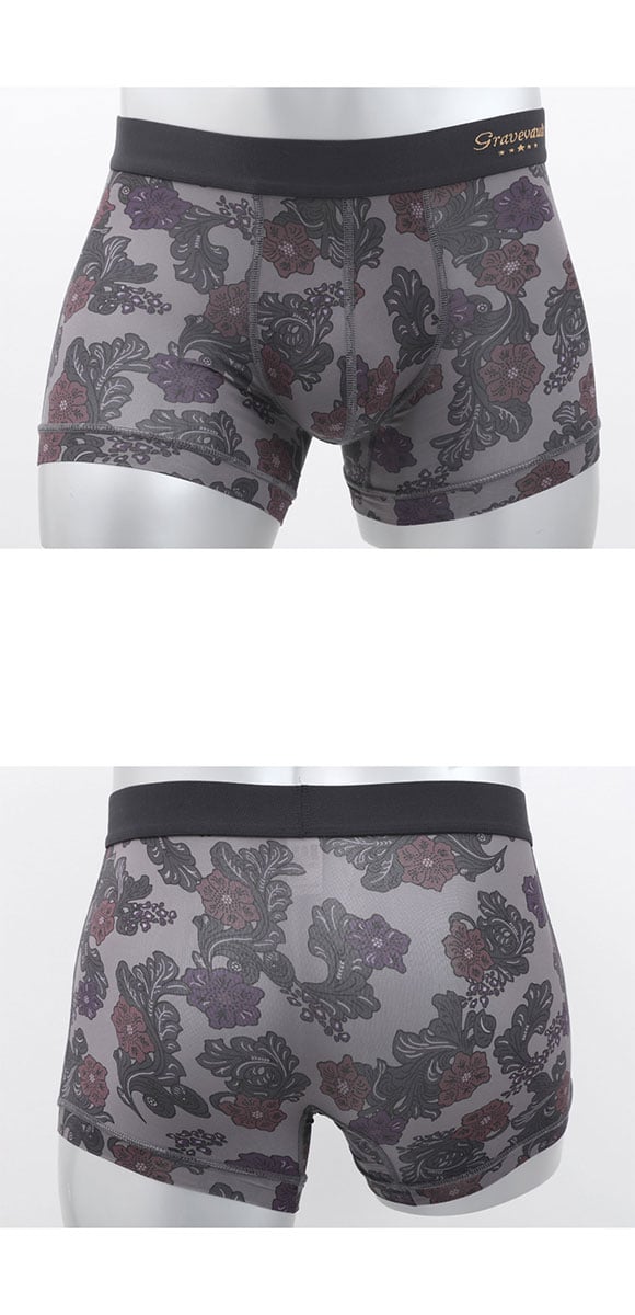 グレイブボールト Impatients ショート ボクサーパンツ XL XXL 大きいサイズ メンズ 前閉じ 日本製 Gravevault 国産