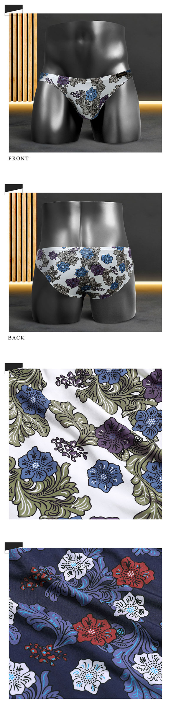 グレイブボールト Gravevault×SHIROHATO 別注 限定カラー Impatients フルバック ビキニ  M L ブリーフ メンズ