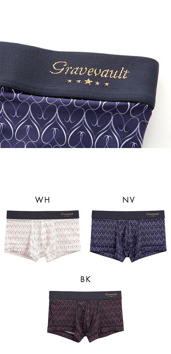 グレイブボールト Gravevault Gift ローライズ ボクサーパンツ メンズ アンダーウェア SML