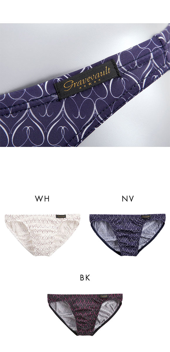 グレイブボールト Gravevault Gift フルバック ビキニ メンズ アンダーウェア 前とじ