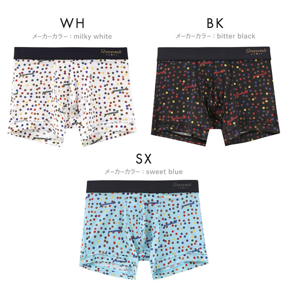 グレイブボールト Dot ショート ボクサーパンツ メンズ Gravevault 日本製