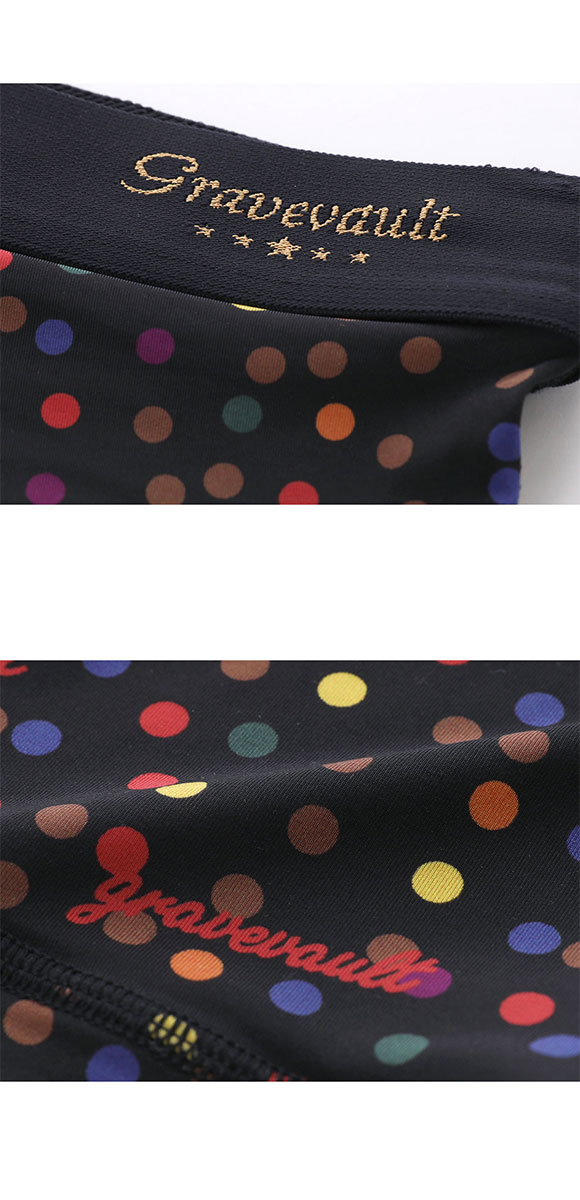 グレイブボールト Dot ショート ボクサーパンツ XL XXL メンズ Gravevault 大きいサイズ 日本製