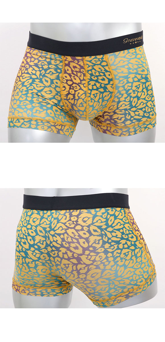グレイブボールト NEO LEOPARD ショート ボクサーパンツ メンズ Gravevault 前とじ XL XXL 大きいサイズ 3052572