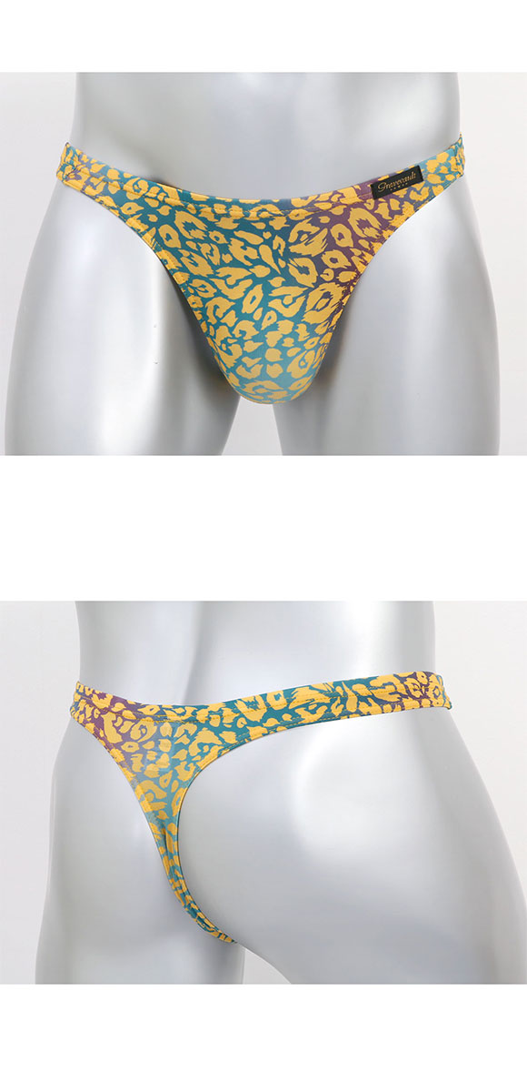 グレイブボールト NEO LEOPARD Tバック ビキニ ML メンズ Gravevault 前とじ 3052576