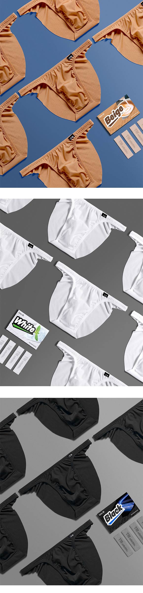 ティーエム コレクション TM collection × SHIROHATO コラボ GMF フリーカット ノンライン フルバック ビキニ 薄い 軽い 透け