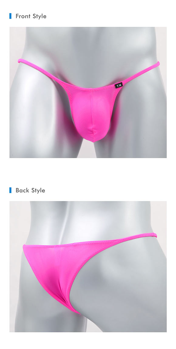 ティーエム コレクション Clearskin もっこりシャープ highrise ハーフバック M L LL 透け メンズ ビキニ ブリーフ セクシー 前閉じ