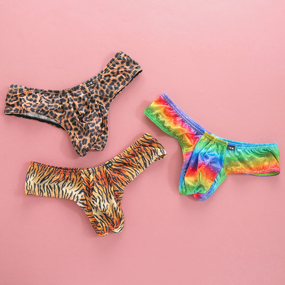 ティーエム コレクション YKS Variety of patterns good fit sharp BOXER ローライズボクサーパンツ M メンズ 前とじ セクシー