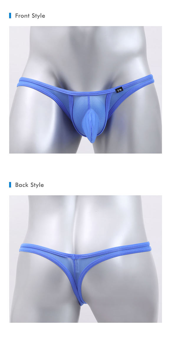 ティーエム コレクション Clearskin MAX Bulge カップぷっくり Tバック ビキニ M 透け メンズ バルジ セクシー 前閉じ TM collection