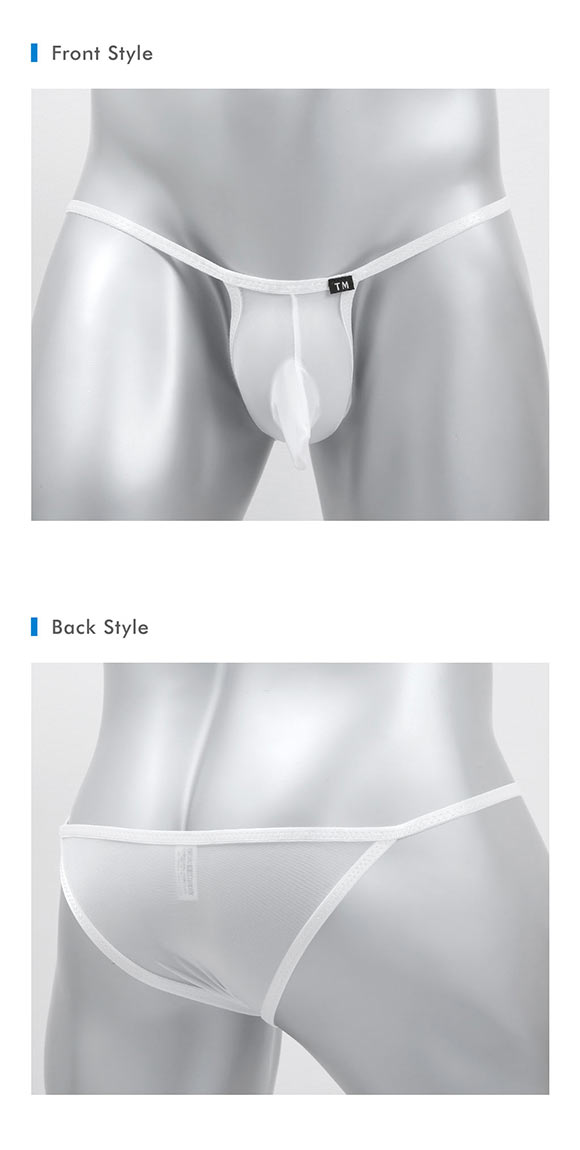 ティーエム コレクション Clearskin micro trim big bulge HB NINE ハーフバック ビキニ