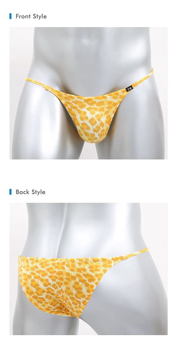 ティーエム コレクション YYKS Leopard side string sharp HB M メンズ ビキニ ブリーフ セクシー TM collection