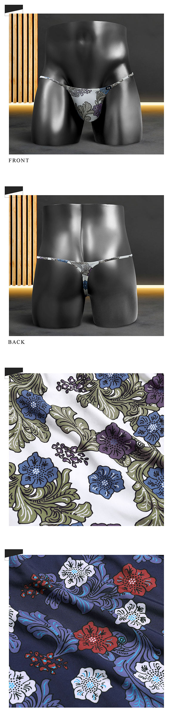 ティーエムコレクション TM collection×Gravevault×SHIROHATO トリプルコラボ Impatients ハギ無しシャープ Tバック