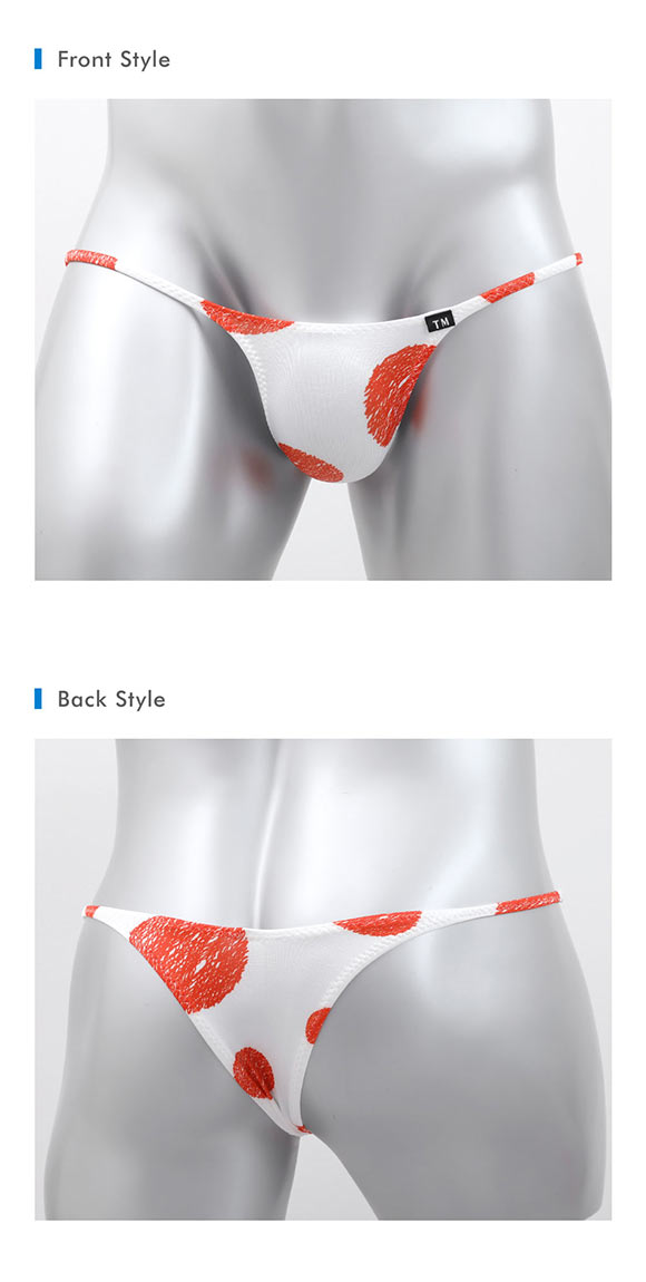 ティーエム コレクション YKS National Flag ハギナシシャープ ハーフバックビキニ TM collection