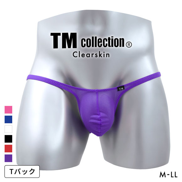 ティーエム コレクション Clearskin ハイレグモッコリ TB Tバック ビキニ メンズ TM collection