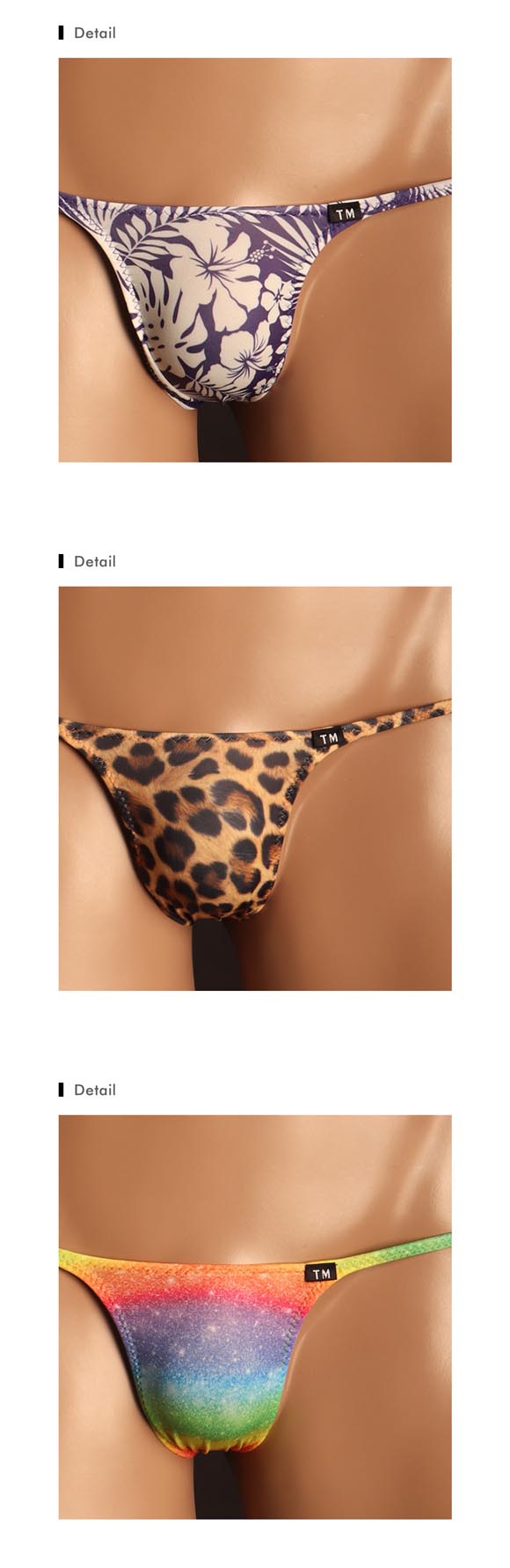 ティーエム コレクション N-3 Variety of patterns ハギナシシャープ TB Tバック ビキニ メンズ TM collection 日本製