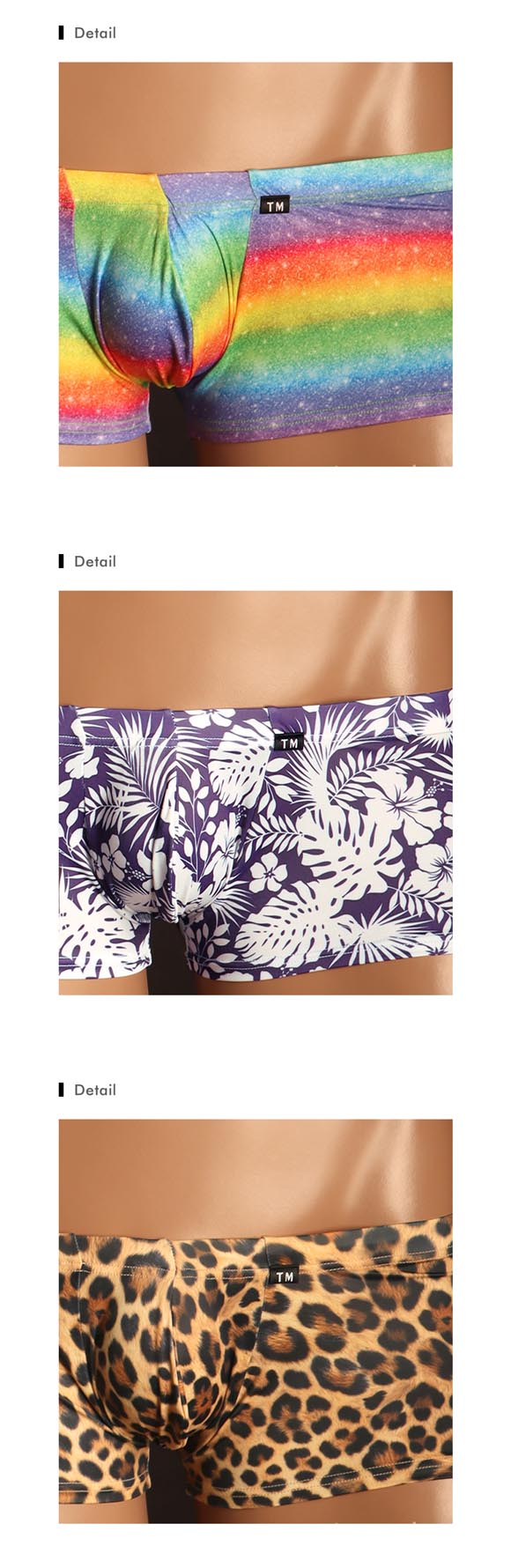 ティーエム コレクション N-3 Variety of patterns low-rise Boxer ローライズ ボクサー メンズ TM collection 日本製