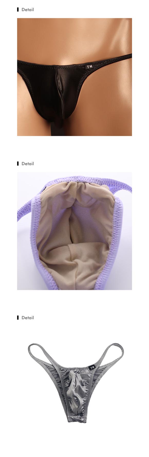 ティーエム コレクション YKS もっこりシャープ HB swim style ハーフバック ビキニ メンズ TM collection 日本製