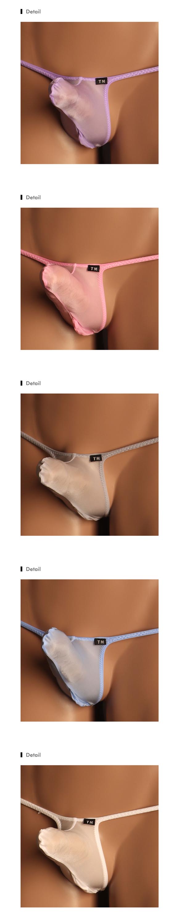 ティーエム コレクション Clearskin JUST IMPACT HORN POUCH TB Tバック ビキニ メンズ TM collection 日本製