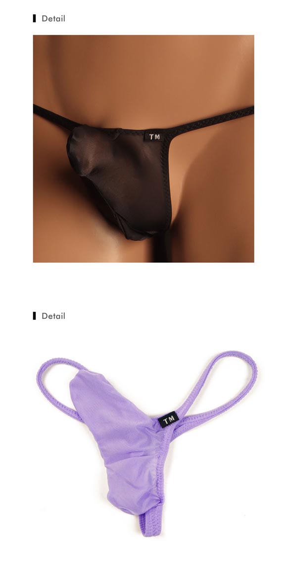 ティーエム コレクション Clearskin JUST IMPACT HORN POUCH TB Tバック ビキニ メンズ TM collection 日本製