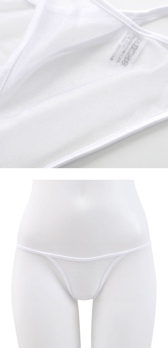 ターキー TURKEY Ladys PLAY ホワイトバインダー ハーフシースルー ショーツ ハーフバック