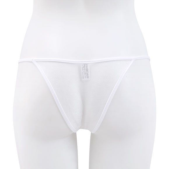 ターキー TURKEY Ladys PLAY ホワイトバインダー ハーフシースルー ショーツ ハーフバック