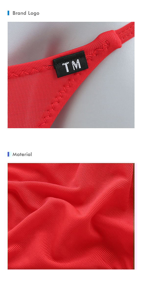 ティーエム コレクション ナイロンベア天　サイドストリング ハーフバック ハギナシシャープ M メンズ ビキニ TM collection