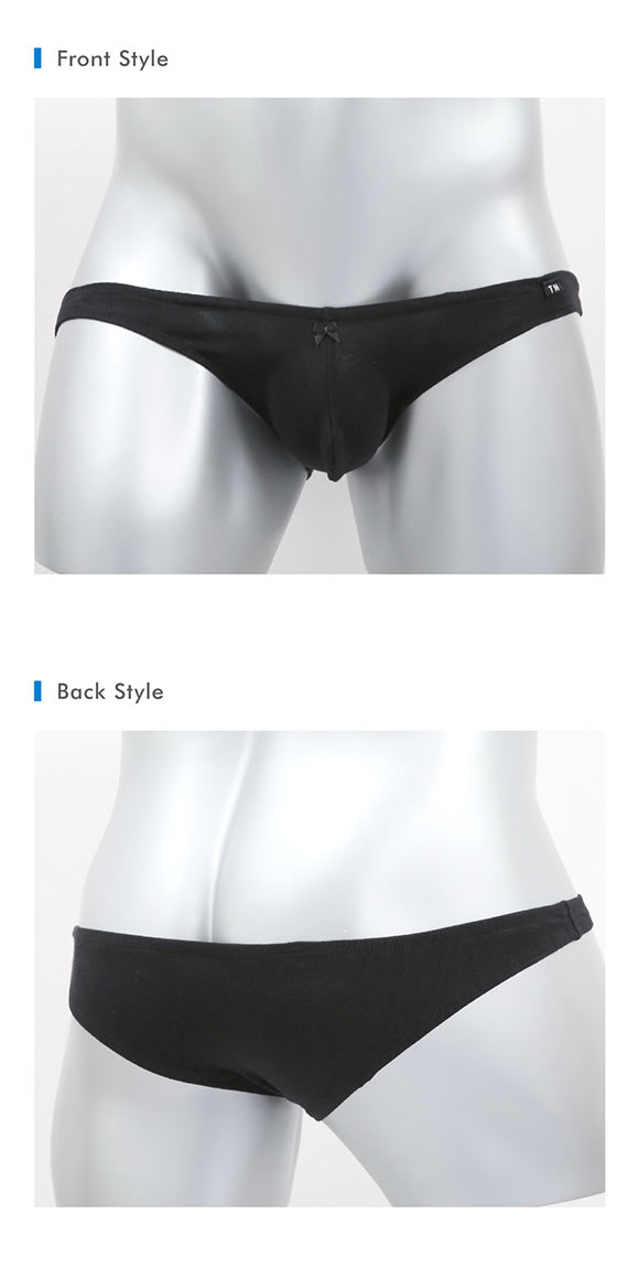 ティーエム コレクション Lyocell 超ローライズインゴムキュートショーツ メンズ ビキニ 日本製 TM collection