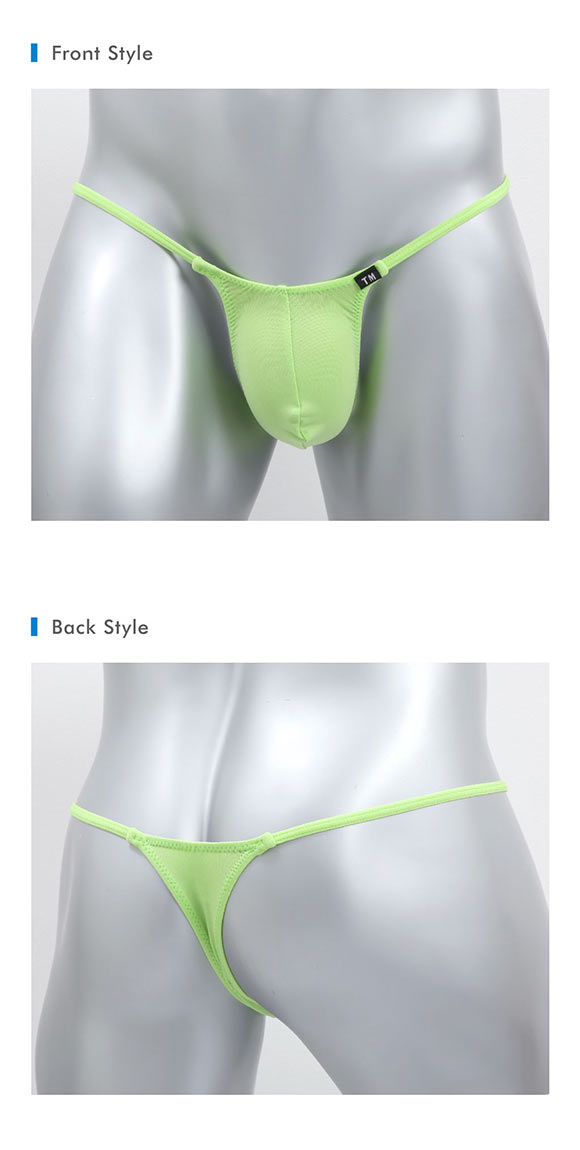 ティーエム コレクション Newskin side string Bulge Tバック M メンズ 前とじ TM collection