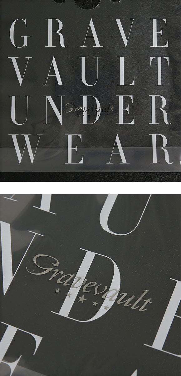 ※対象商品ご購入の方のみ購入頂けます※グレイブボールト Gravevault オリジナルショッパー ギフトバッグ ラッピング プレゼント 袋