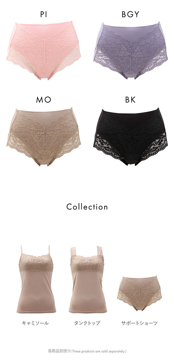 簡単・はくだけ お腹＆ヒップサポートショーツ