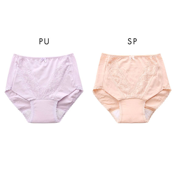 失禁対応 安心ショーツ 吸水布付き 消臭制菌 M L LL 3L