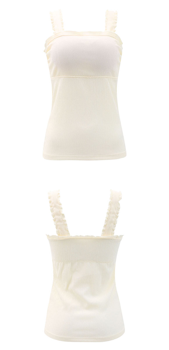 お家リラックス ブラトップ M L LL ブラキャミ 涼感シワ加工 速乾 冷感 ストレッチ 部屋着 ノンワイヤー ルームウェア