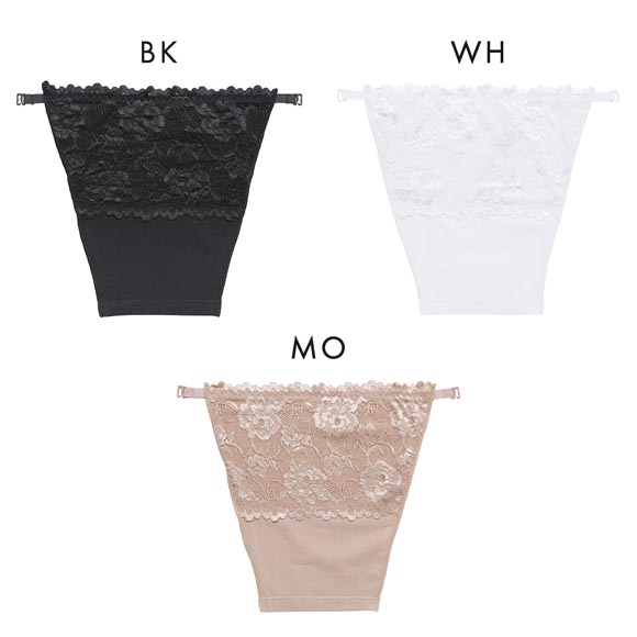 胸元カバー レース チラ見え防止 ラカバー 谷間隠し バストカバー